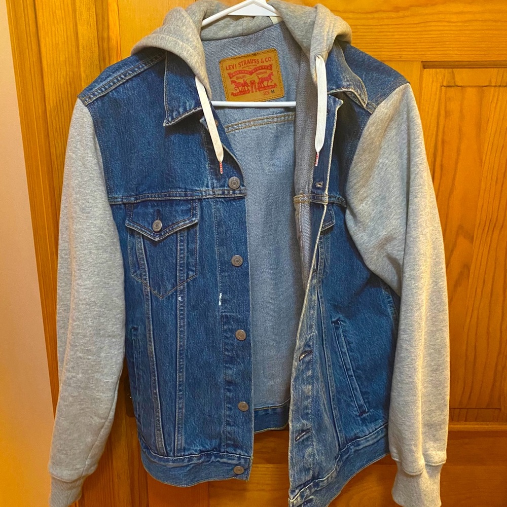 Levi’s Jean jacket hoodie